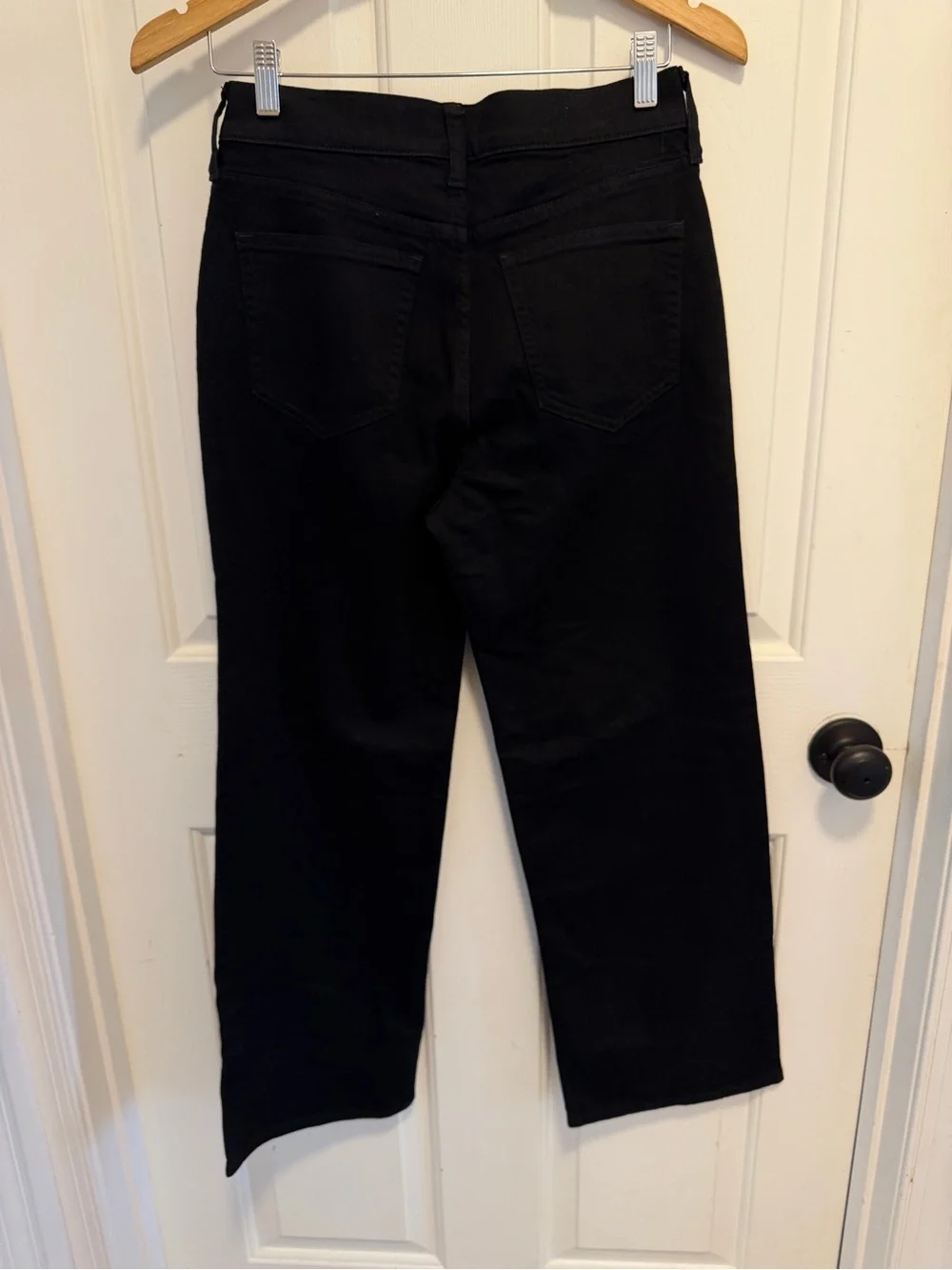 J. Crew Slim-wide Jean Black Rinse Wash Size 26
